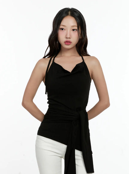 elegant-halter-drape-top-cg501