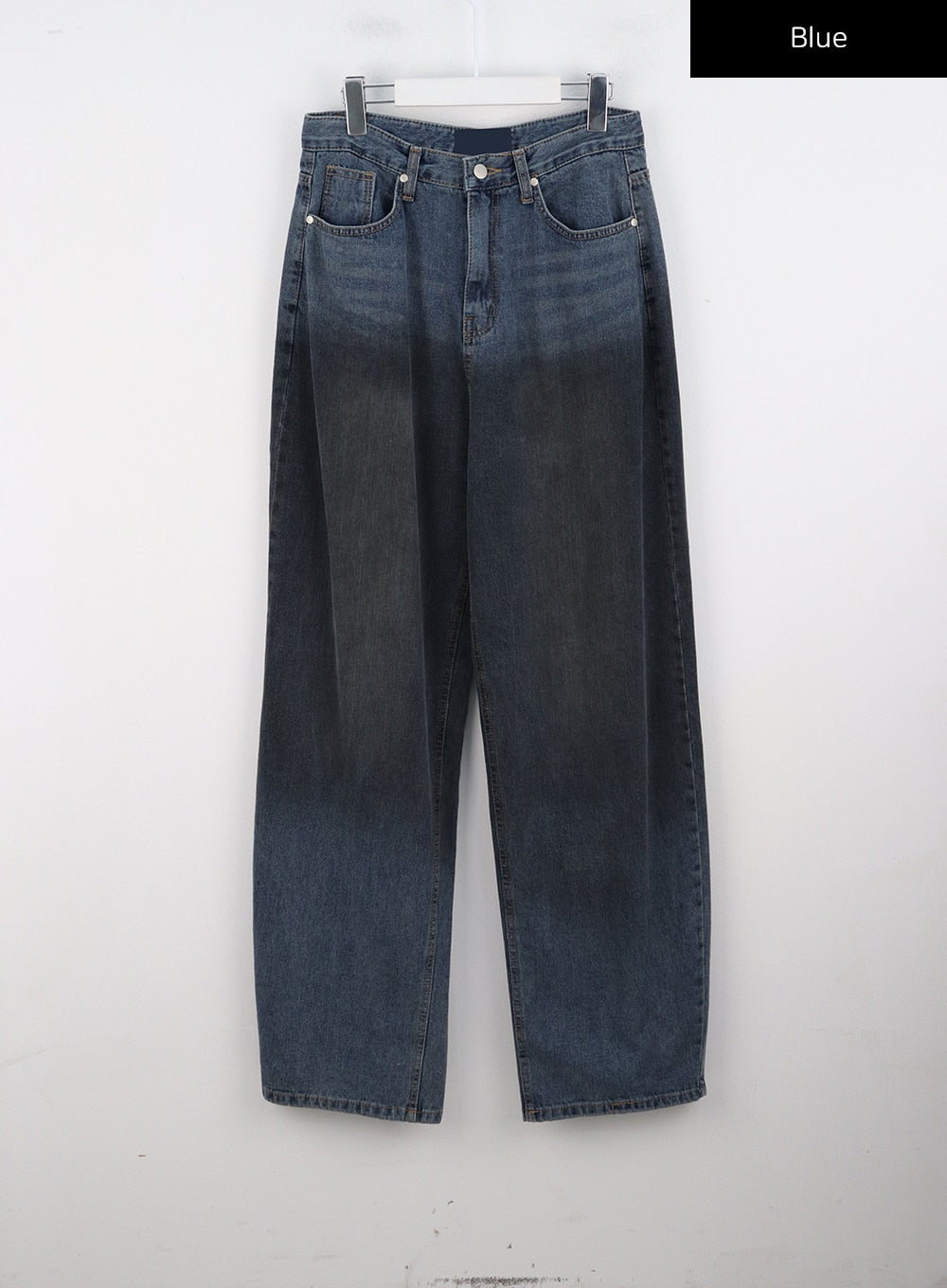 Comfy Wide-Leg Washed Jeans CG325