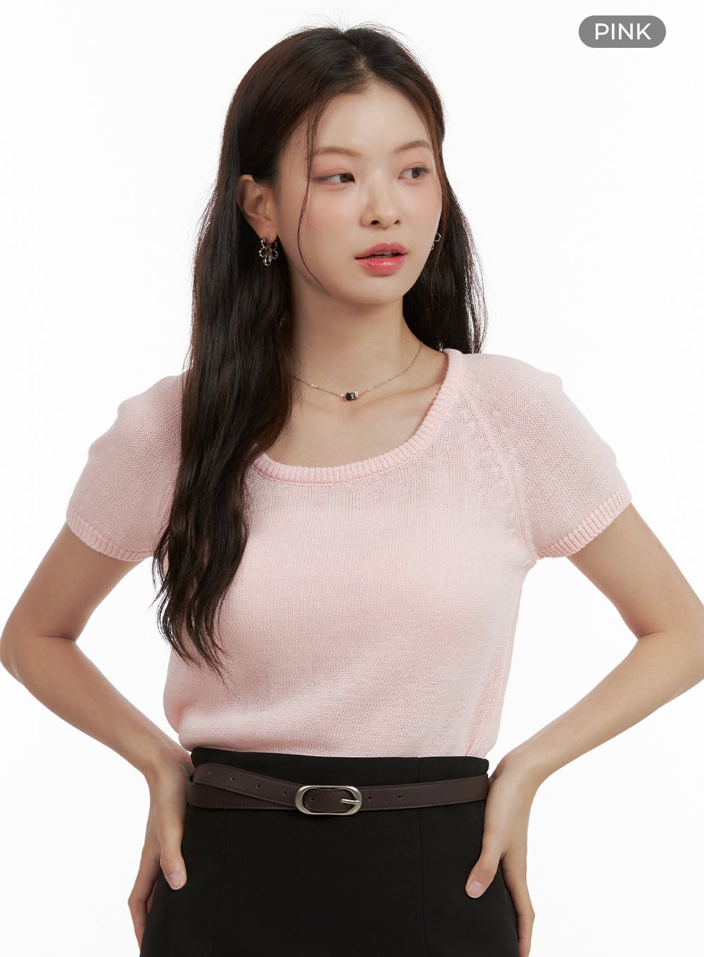 round-neck-short-sleeve-knit-top-ou411