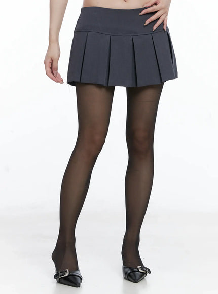 Classic Schoolgirl Pleated Mini Skirt CS501