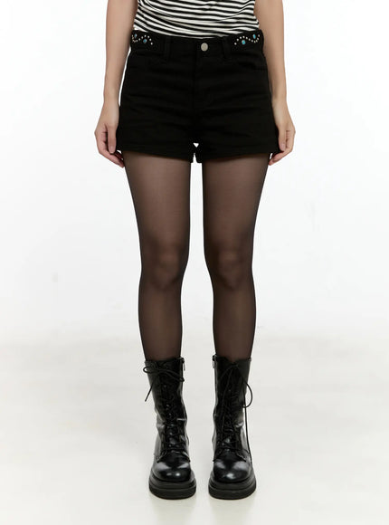 Studded Casual Shorts CG501