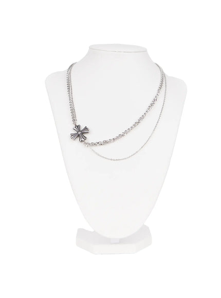 layered-chain-pendant-necklace-cl501