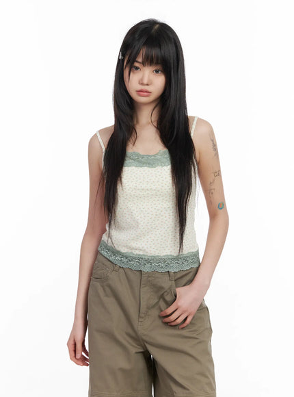 floral-lace-trim-tank-top-cm513