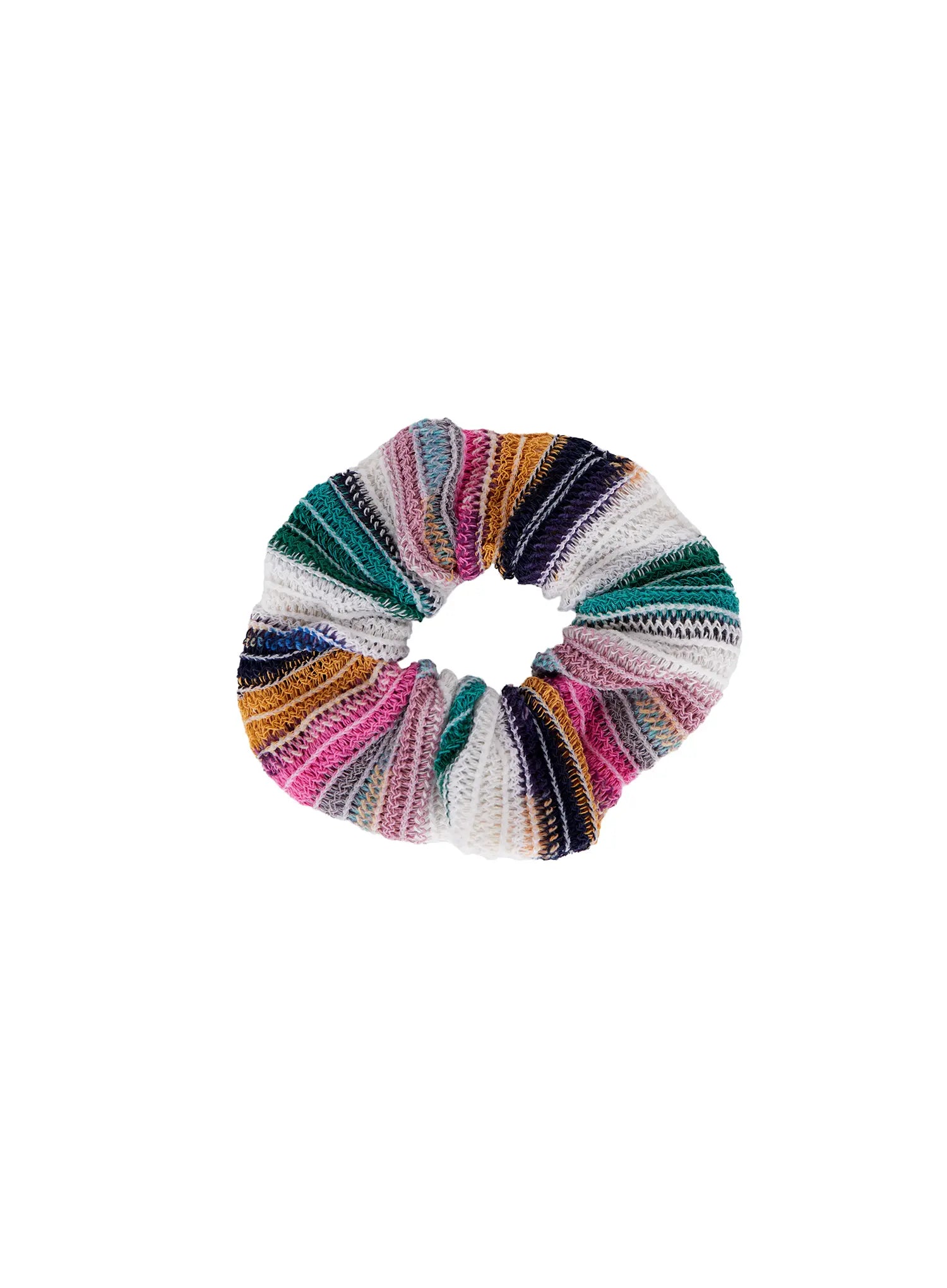 striped-knit-scrunchie-cy506