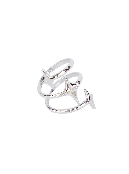 three-star-silver-ring-co501