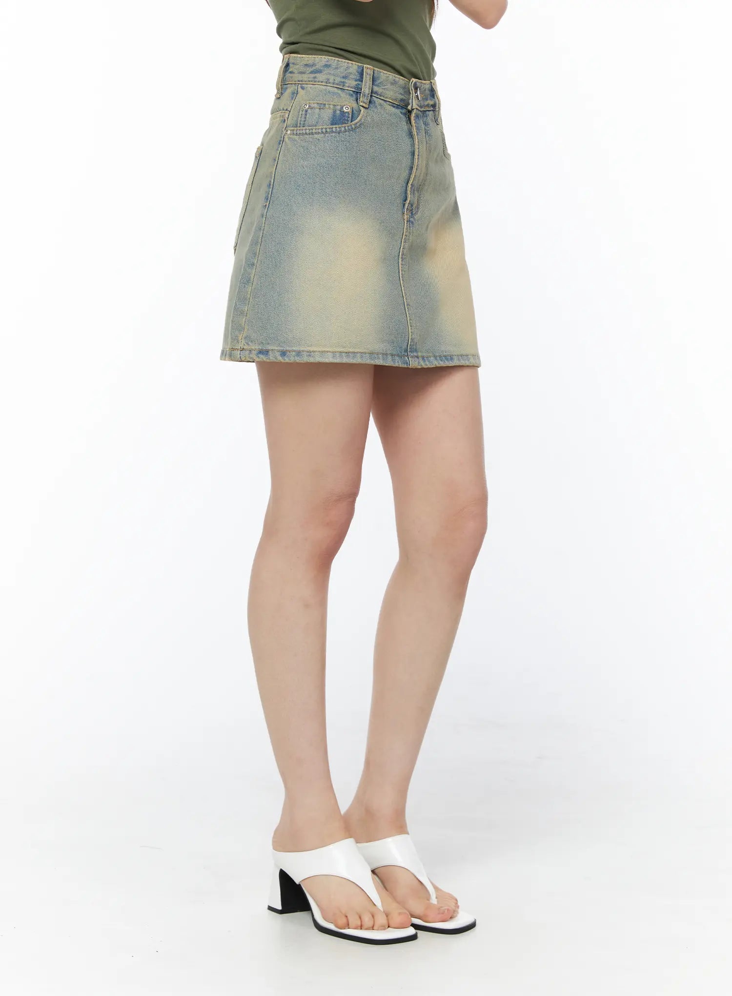 vintage-washed-denim-skirt-cy527