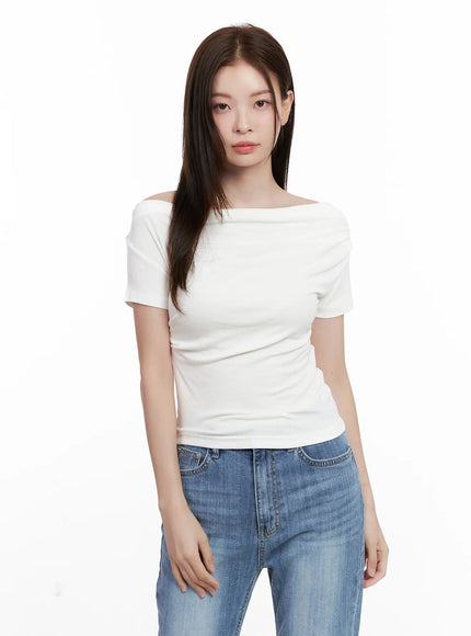 chic-off-shoulder-short-sleeve-top-cl524