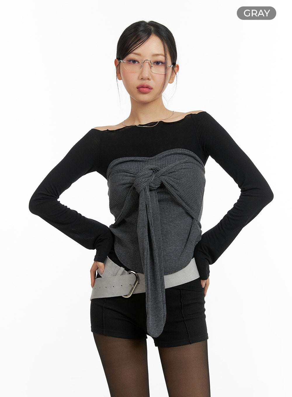 front-ribbon-tie-tube-top-cm421