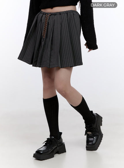 pleated-stripe-string-mini-skirt-co418