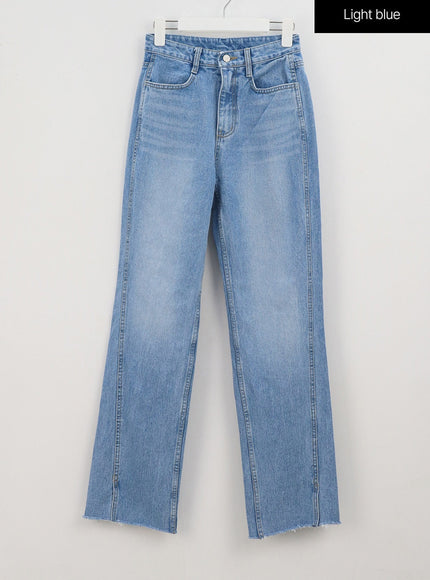 Jeans in heller Waschung OA310