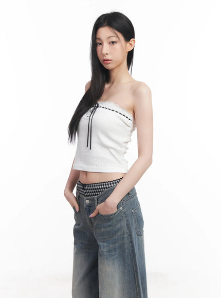 lace-ribbon-tube-top-cu510
