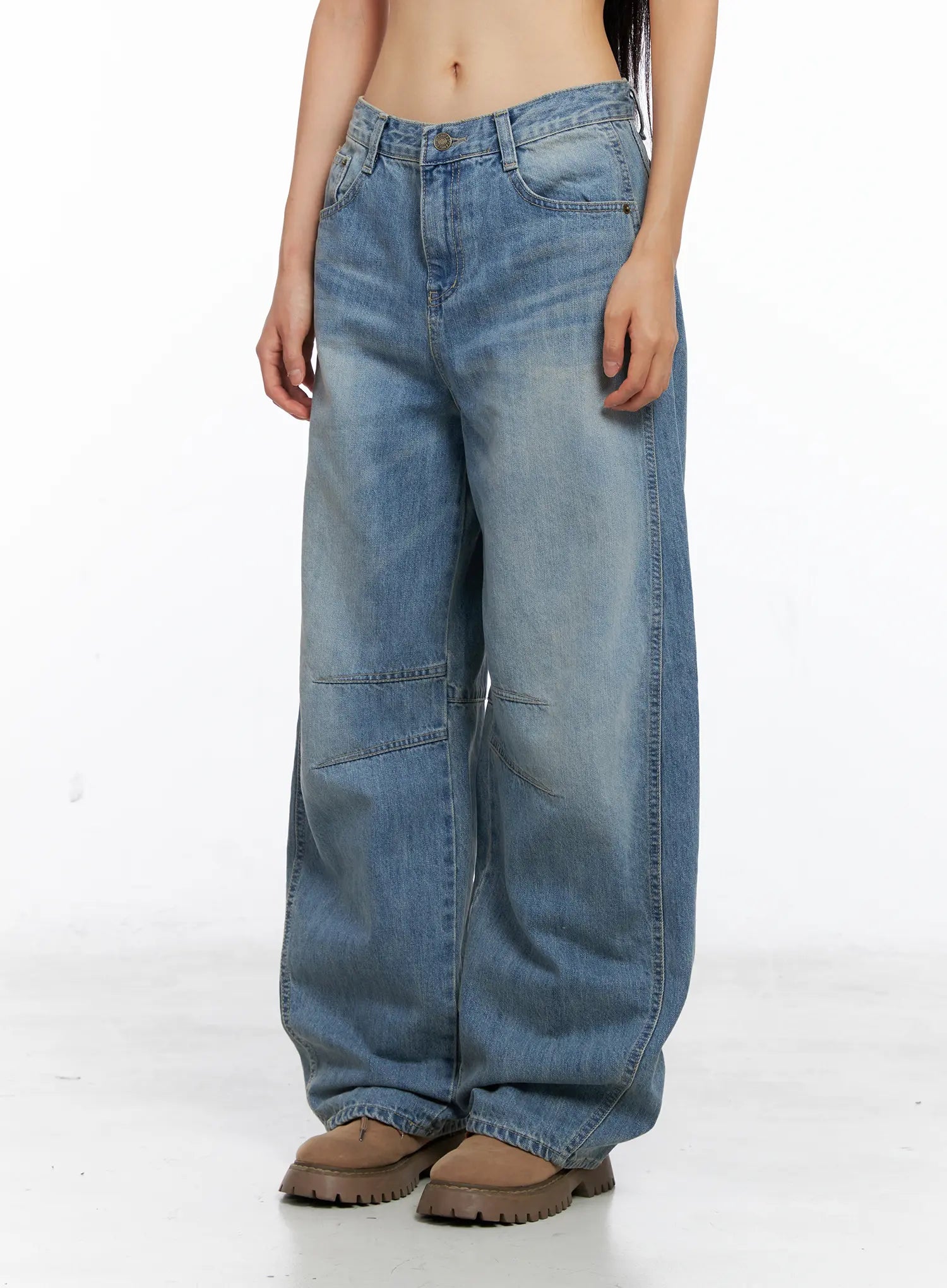 Dakota Relaxed Fit Vintage Wash Jeans CS511