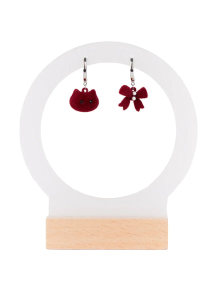 velvet-ribbon-teddy-bear-earrings-cd514