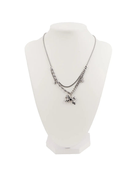 layered-bow-charm-necklace-cm505