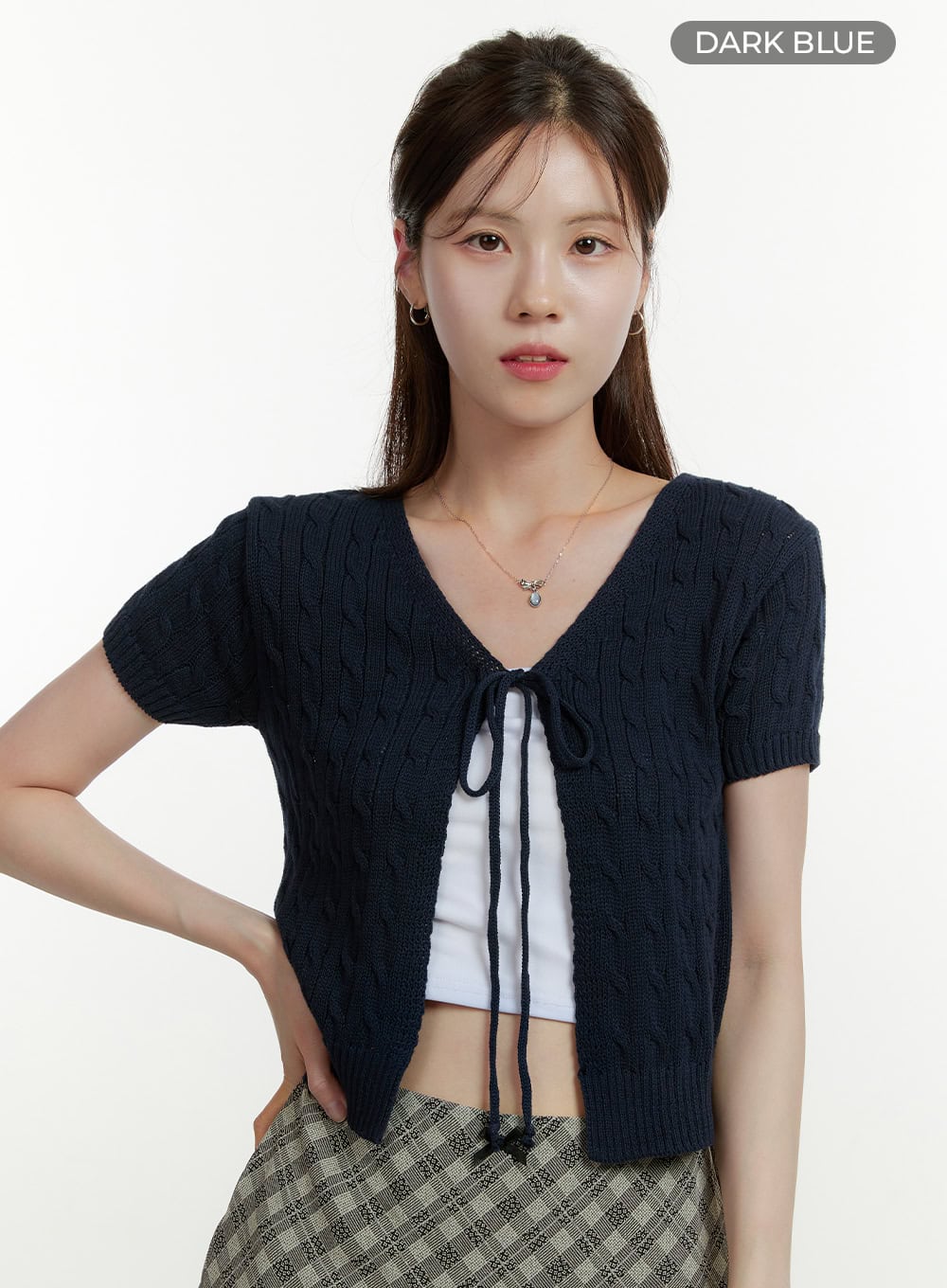 v-neck-short-sleeve-cardigan-ou427