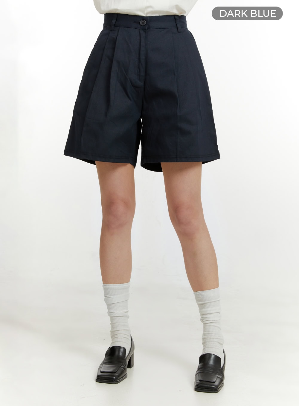 pintuck-cotton-shorts-ou418