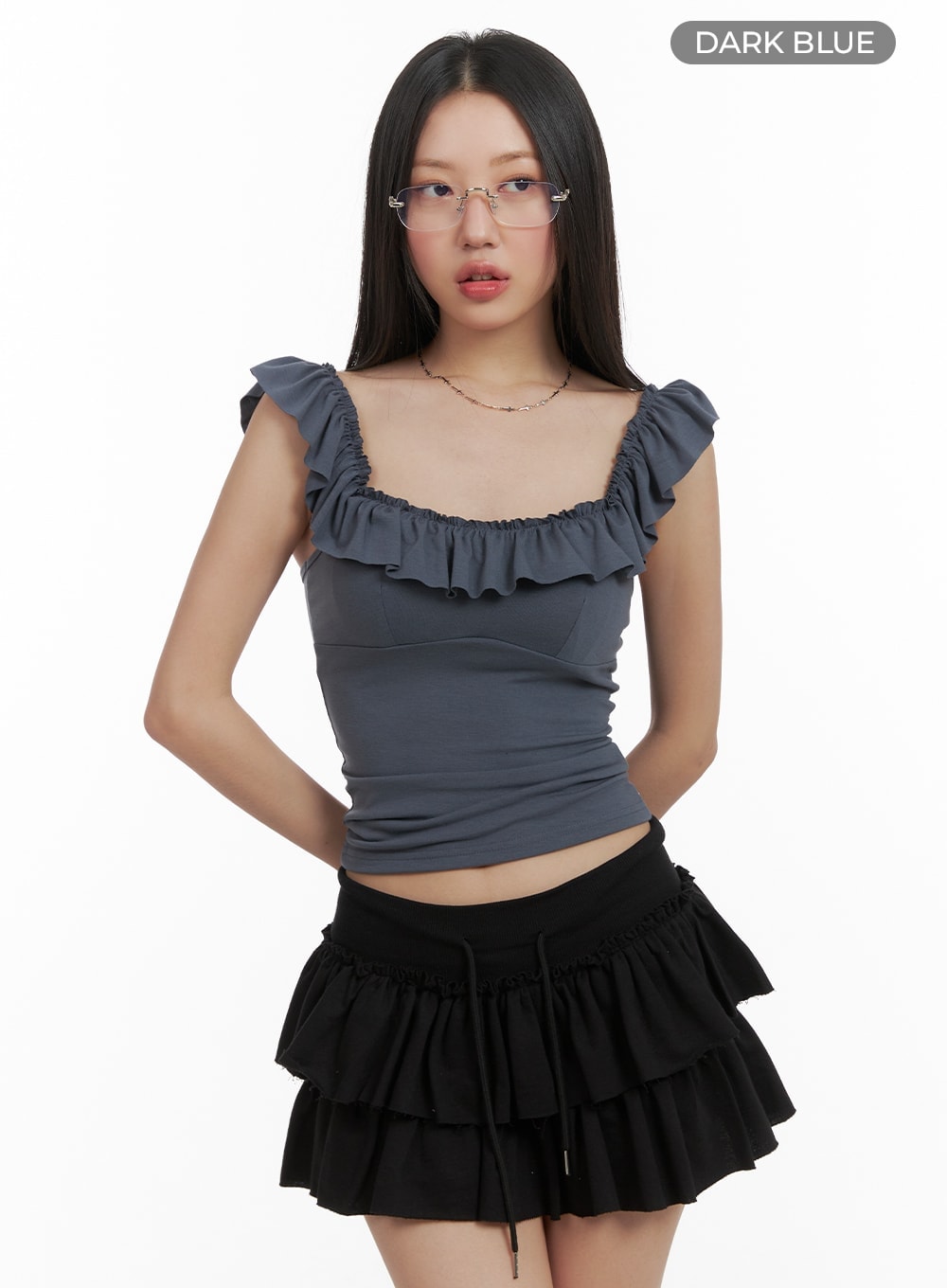 frill-square-neck-sleeveless-top-ca409