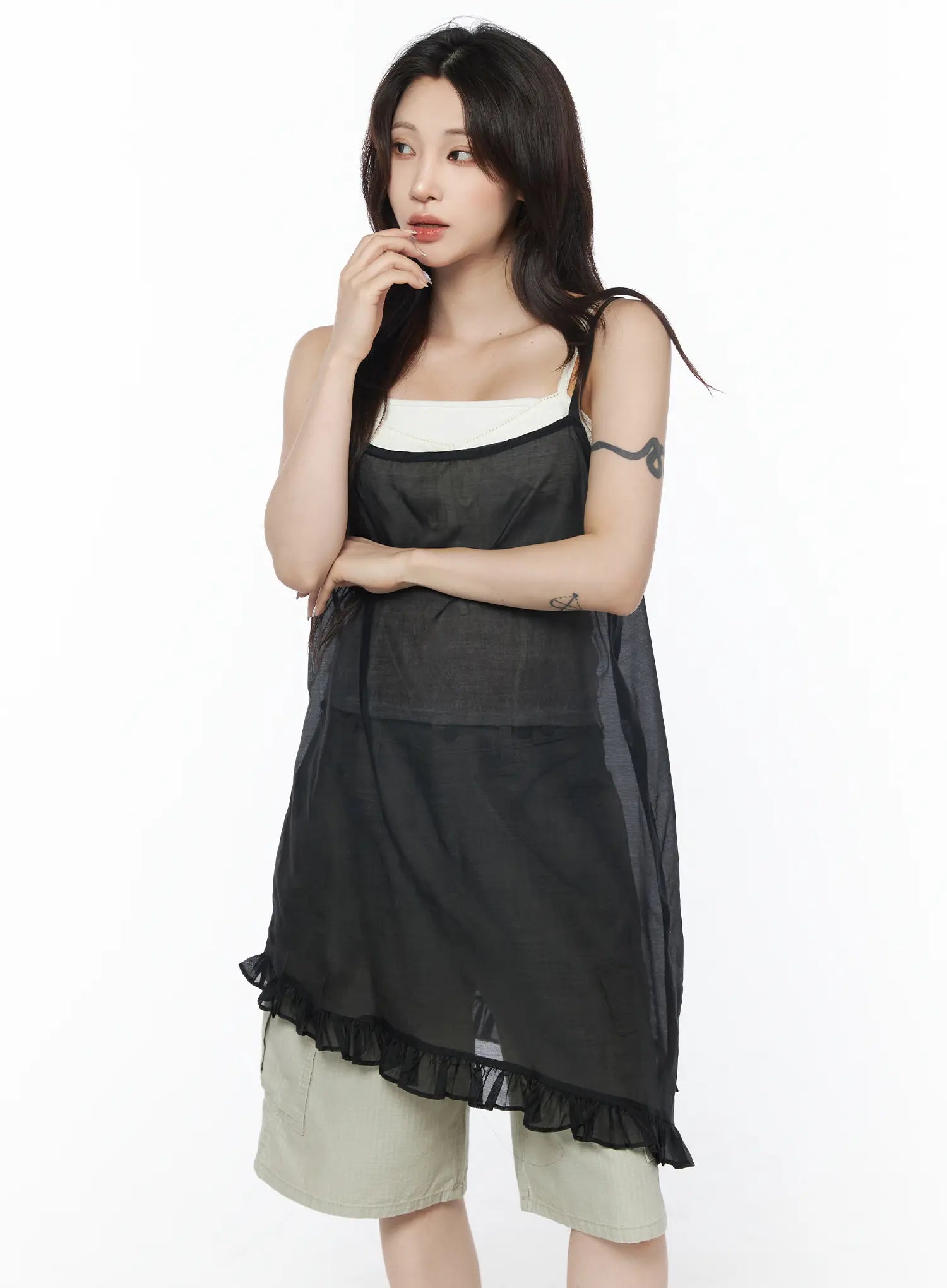 sheer-ruffle-trim-midi-dress-cu504