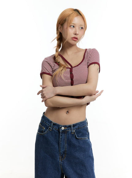 stripe-buttoned-crop-top-cy501