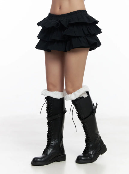 fleeced-ruffle-mini-skort-cj514