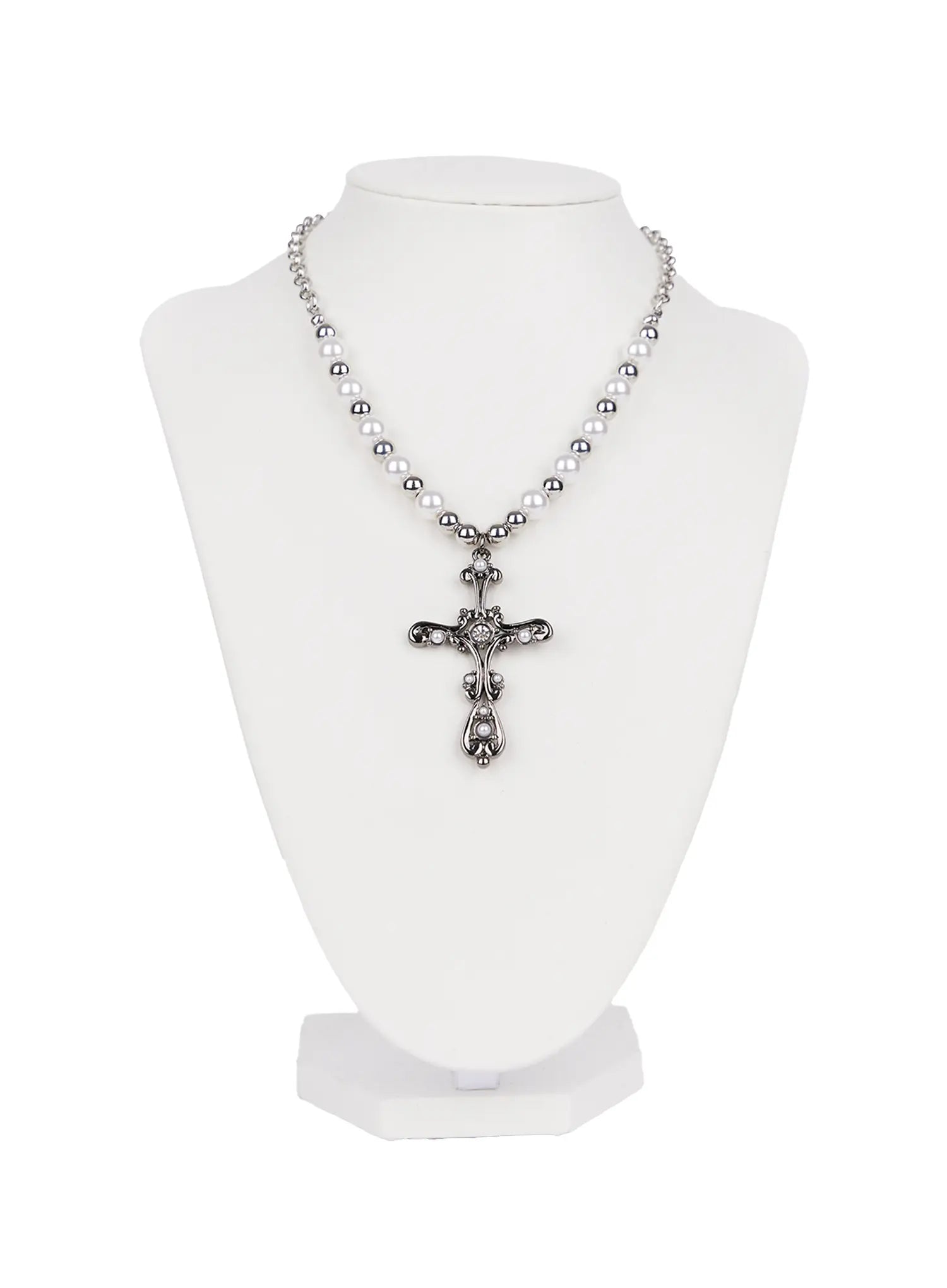 vintage-style-faux-pearl-pendant-necklace-cn511