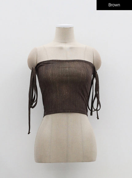 Schlauchoberteil mit Schnürdetail BF323