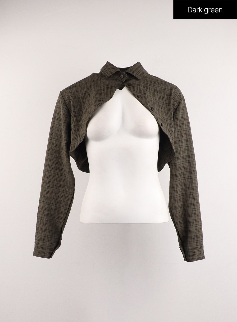 Dark hot sale green bolero