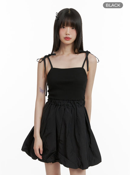 strap-shoulder-mini-balloon-dress-cy428