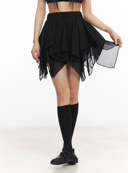 ruffle-flare-mini-handkerchief-skirt-ca522