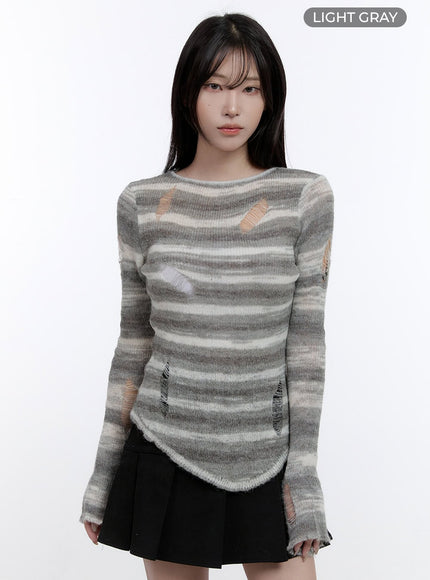 stripe-destroyed-long-sleeve-knit-top-co419