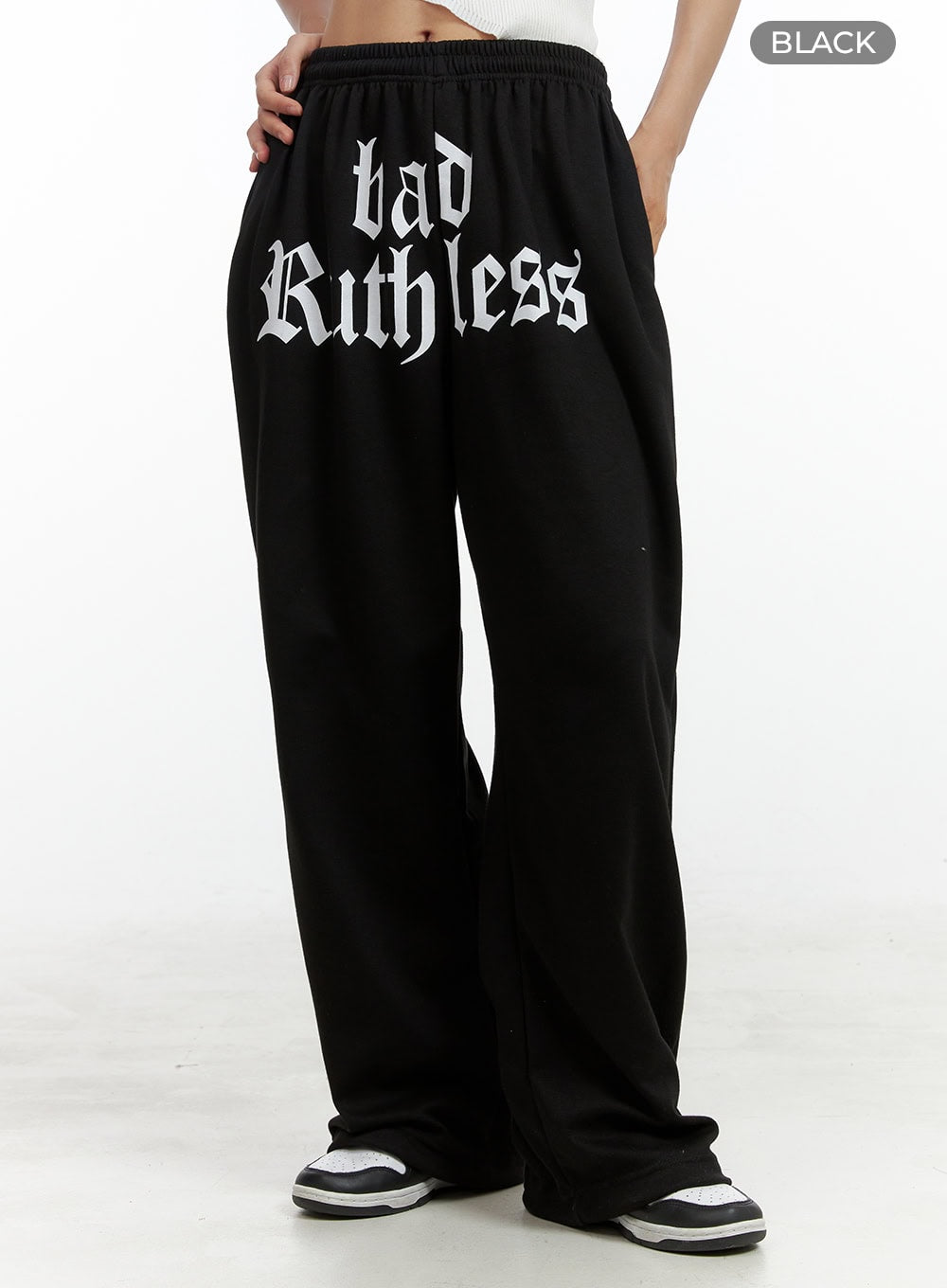 banded-lettering-sweatpants-ol408