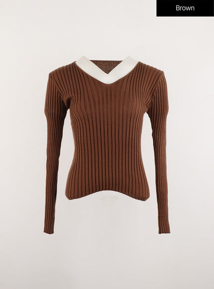 v-neck-wool-rib-sweater-od315