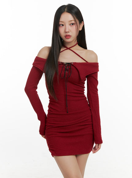 strappy-long-sleeve-mini-dress-cn413