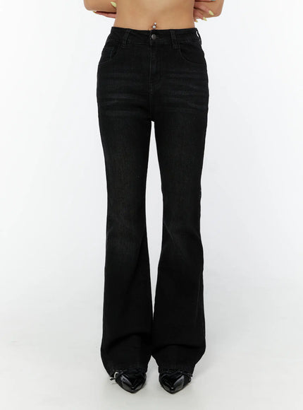 Alfie Hip-Pad Bootcut Jeans CY520