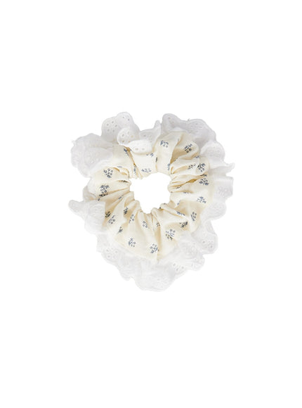 Lace Blossom Scrunchie Hair Tie CY526