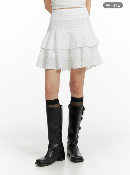 cotton-ruffle-hem-mini-skirt-cm413