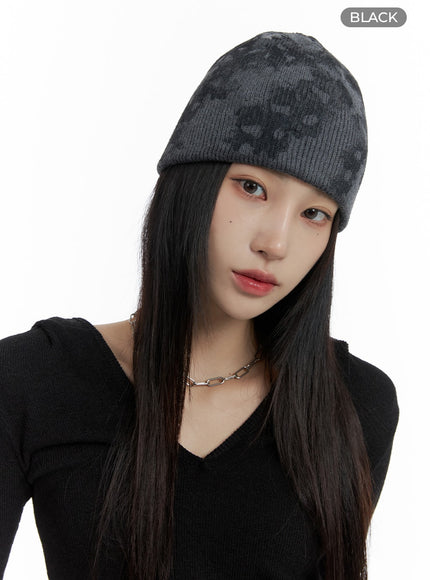 graphic-beanie-cf429 / Black