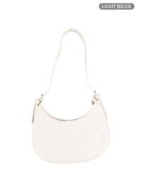 oval-shoulder-bag-oy413 / Light beige