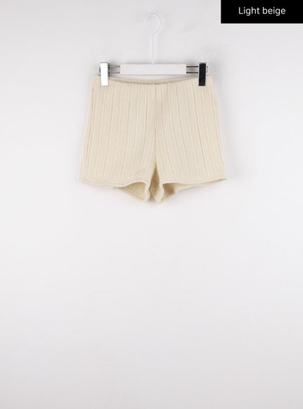 corduroy-shorts-cd314 / Light beige