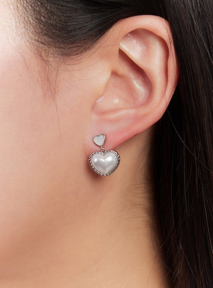 roman-earrings-ia524 / Silver