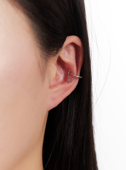 corin-clip-on-earrings-1pcs-ia524 / Silver