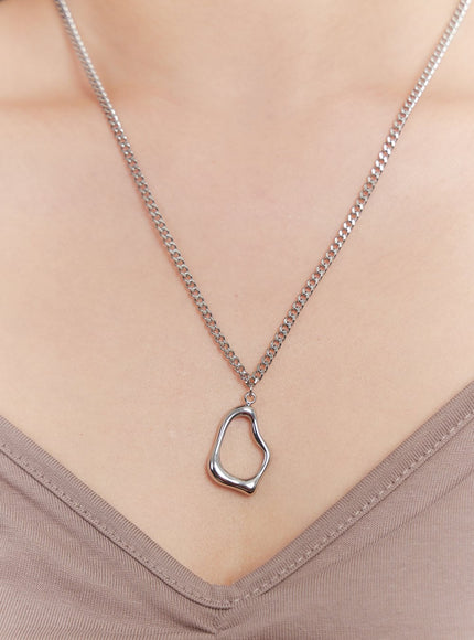 novan-necklace-iy501 / Silver