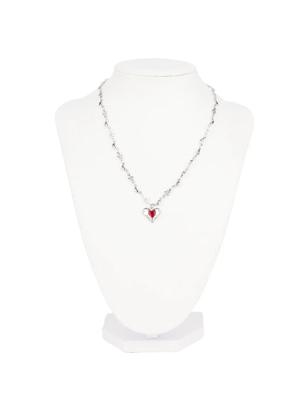 red-heart-pendant-necklace-cj523