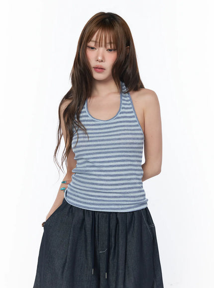 casual-striped-halter-tank-top-cy529