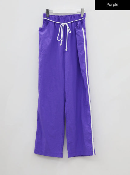 Nylon Sweat Pants CU4