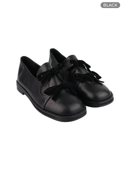 faux-leather-ribbon-loafers-oa416