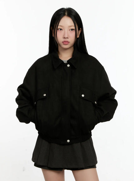 chic-suede-pocket-collar-puffer-jacket-cn505