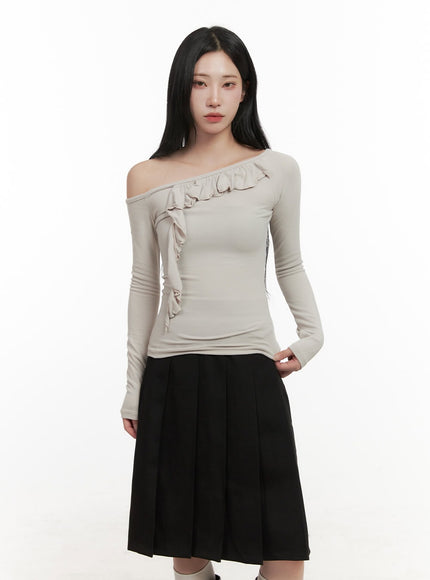 one-shoulder-long-sleeve-blouse-cd410