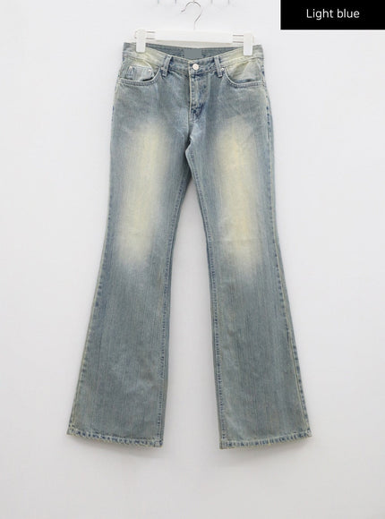 Low Rise Bootcut Jeans CF315