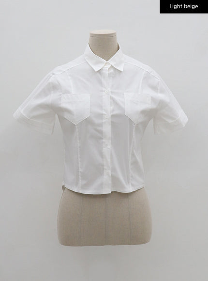 Span Line Short Sleeve Shirt BG08